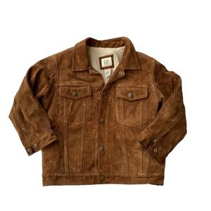 Baby Gap 4-5 years suede winter jacket.